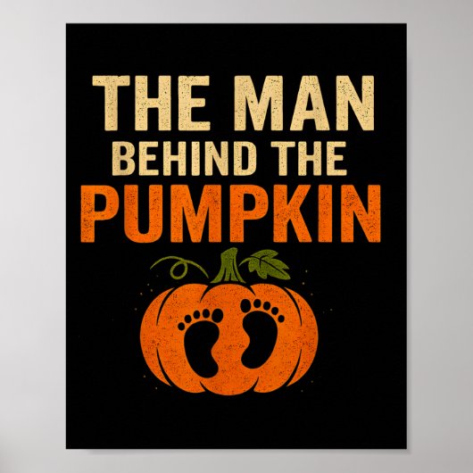 Funny Thanksgiving Pregnancy Reveal Costume For Da Poster (Voorkant)