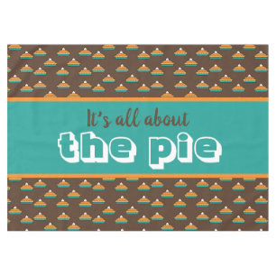 Funny Thanksgiving Pumpkin Pie Tafelkleed