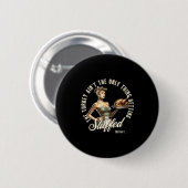 Funny Thanksgiving Retro N Up Inappropriate Stuffe Ronde Button 5,7 Cm (Voorkant /achterkant)