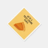 Funny Thanksgiving Servet (Hoek)