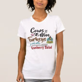 Funny Thanksgiving Shirten T-shirt (Voorkant)