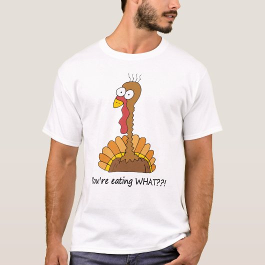 Funny Thanksgiving t-shirt (Voorkant)