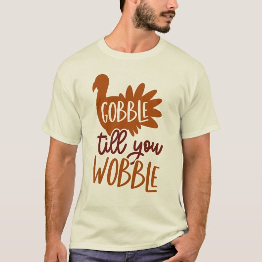 Funny Thanksgiving T-Shirt (Voorkant)
