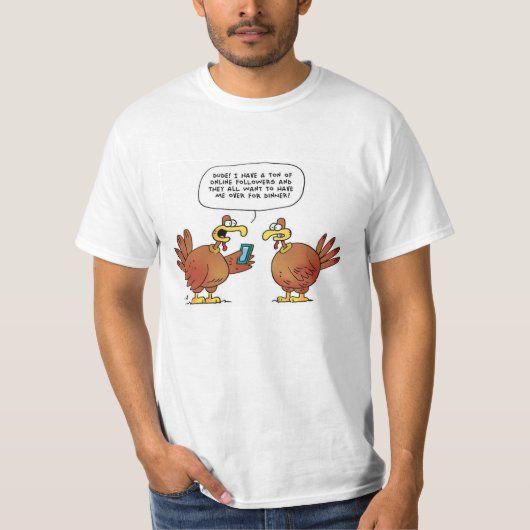 Funny Thanksgiving T-shirt (Voorkant)