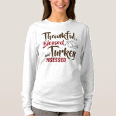 Funny Thanksgiving T-Shirts voor vrouwen (Voorkant)