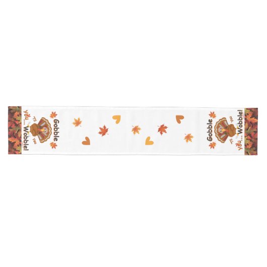 Funny Thanksgiving Table Runner Medium Tafelloper (Horizontaal)