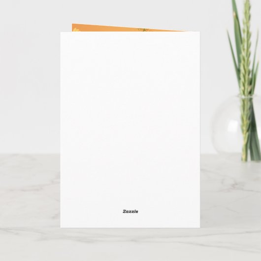 Funny Thanksgiving Teacher Card – Thanks a Latte Kaart (Achterkant)