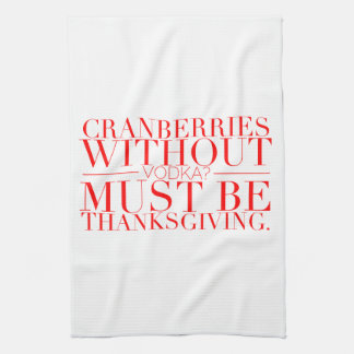 Funny Thanksgiving Towel Theedoek
