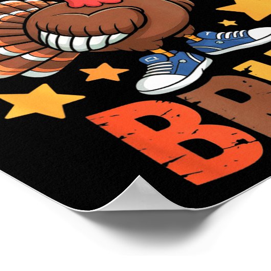 Funny Thanksgiving Turkey 67 Bruh Fall Farm Men Wo Poster (Hoek)