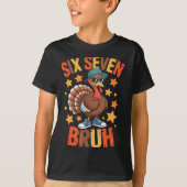 Funny Thanksgiving Turkey 67 Bruh Fall Farm Men Wo T-shirt (Voorkant)