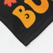 Funny Thanksgiving Turkey Bus Driver School Gift  Fleece Deken (Hoek)