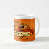 Funny Thanksgiving Turkey Mug Koffiemok (Voorkant rechts)