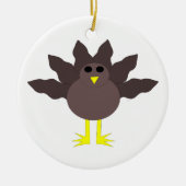 Funny Thanksgiving Turkey Ornament (Voorkant)