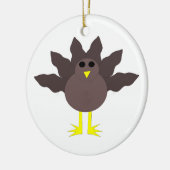 Funny Thanksgiving Turkey Ornament (Links)