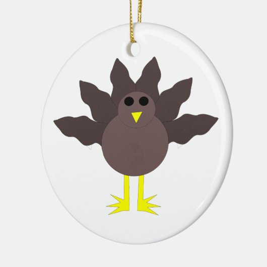 Funny Thanksgiving Turkey Ornament (Links)