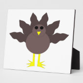 Funny Thanksgiving Turkey Plaque Fotoplaat (Zijkant)