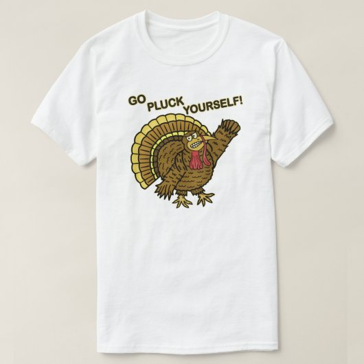 Funny Thanksgiving Turkey Pun T-shirt (Design voorkant)