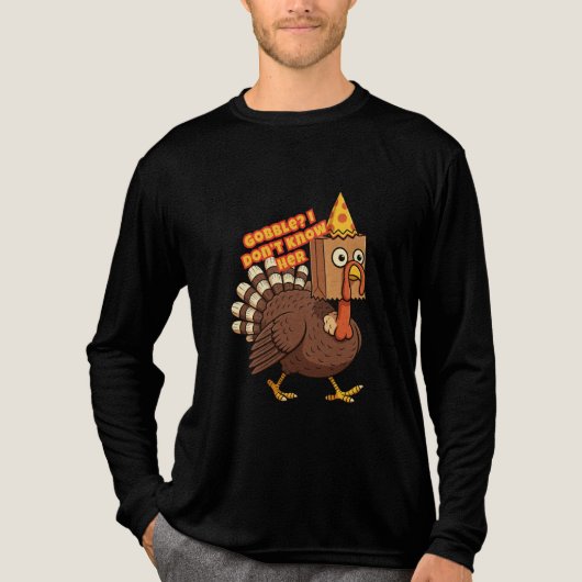 Funny Thanksgiving Turkey Shirt – Gobble I Don’t K (Voorkant volledig)