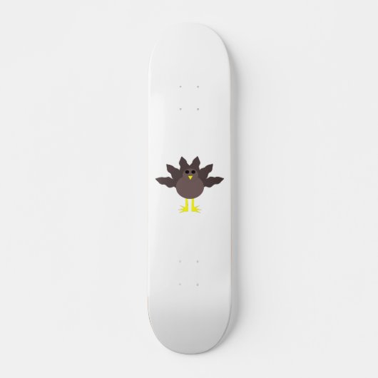 Funny Thanksgiving Turkey Skateboard (Voorkant)