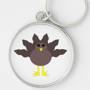 Funny Thanksgiving Turkey Sleutelhanger