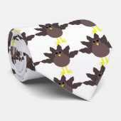 Funny Thanksgiving Turkey Stropdas (Opgerold)