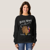 Funny Thanksgiving Turkije Gift - Raad eens wat Tu Trui (Voorkant volledig)