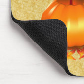 Funny Thanksgiving Turkije in Pumpkin - Mousepad Muismat (Hoek)