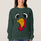 Funny Thanksgiving Turkije Trui (Voorkant)