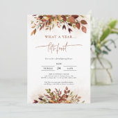 Funny Thanksgiving Uitnodiging Friendsgiving Dinne (Staand voorkant)