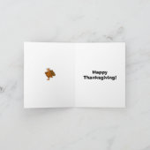 Funny Thanksgiving Wenskaart "Spectickles" Feestdagen Kaart (Binnen)