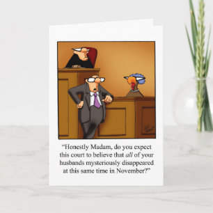 Funny Thanksgiving Wenskaart "Spectickles" Feestdagen Kaart