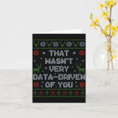 Funny That Wasn't Very Data Driven Of You Aba Ugly Kaart (Gele Bloem)