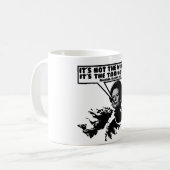 Funny Thatcher Falklands Koffiemok (Voorkant links)