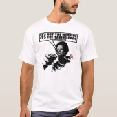 Funny Thatcher Falklands T-shirt (Voorkant)