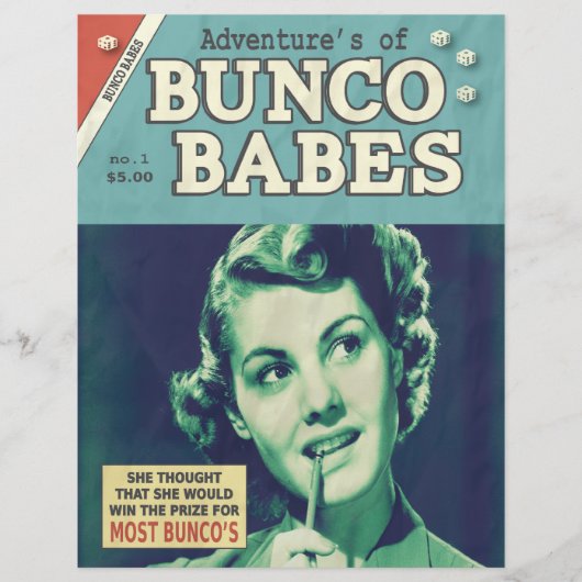 Funny The Adventures of Bunco Babes Flyer (Voorkant)