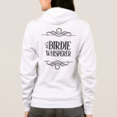 Funny the Birdie Whisperer Hoodie (Achterkant)