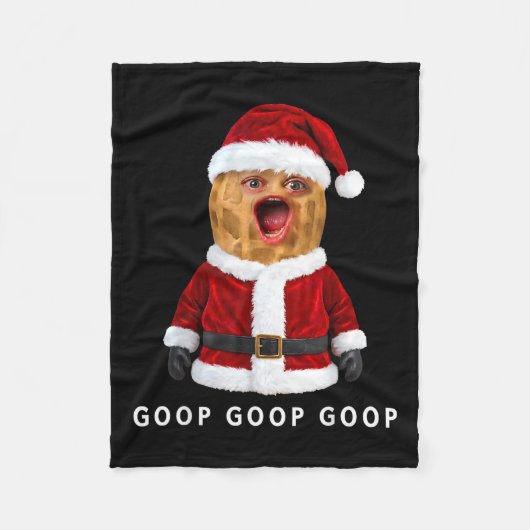 Funny The Burnt Peanut Goop Bungulator Christmas  Fleece Deken (Voorkant)