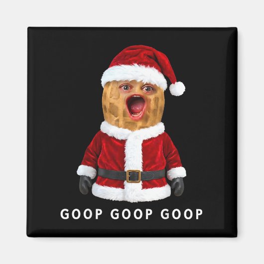 Funny The Burnt Peanut Goop Bungulator Christmas  Magneet (Voorkant)