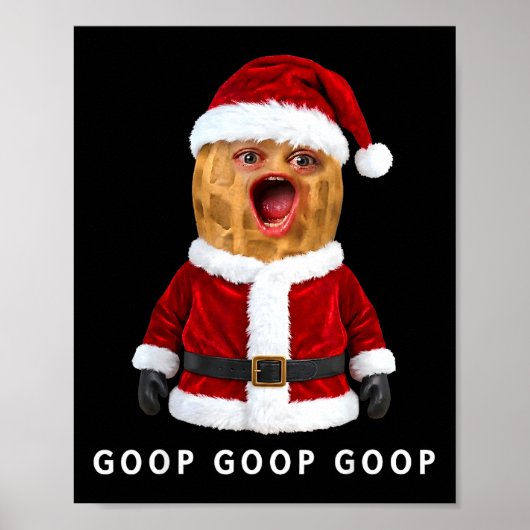 Funny The Burnt Peanut Goop Bungulator Christmas  Poster (Voorkant)