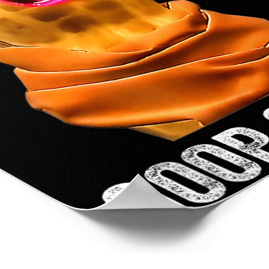 Funny The Burnt Peanut Goop Bungulator  Poster (Hoek)