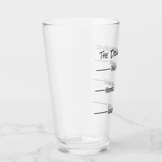 Funny the Drunkpreneur Beer Glas (Rechts)
