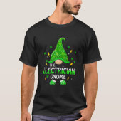 Funny the Electricia Gnome Lineman St Patricks Da T-shirt (Voorkant)