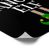 Funny The Hangry Elf Matching Family Group Gift Ch Poster (Hoek)