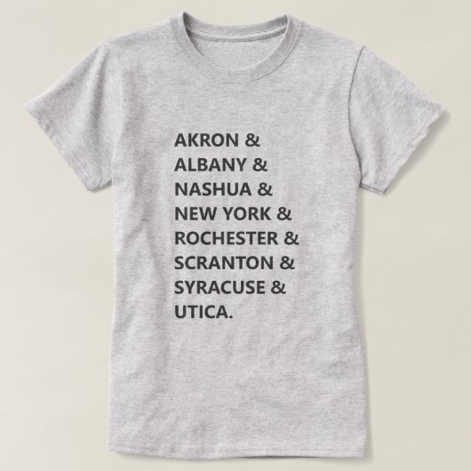 Funny the Kantoor T-Shirt Scranton Branch Locks (Design voorkant)