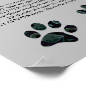 Funny "The Law of the Paw" Poster (Hoek)