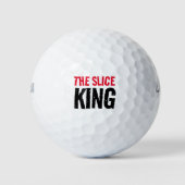 Funny the Slice King Golfballen (Voorkant)