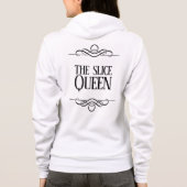 Funny the Slice Queen Hoodie (Achterkant)