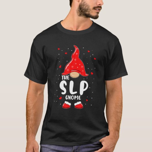 Funny the SLP Gnome Speech Language Patholoog Va T-shirt (Voorkant)