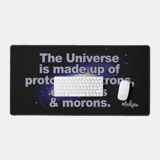 Funny "The Universe" douanenaam Bureaumat (Keyboard & Muis)