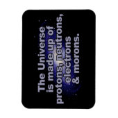 Funny "The Universe" magneet (Verticaal)